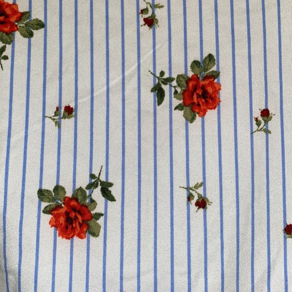 Boho Girlz Striped Top with Tie & Necklace - Picture 6 of 6